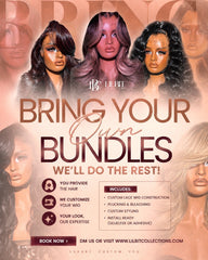 Bring your own Bundles Customization and wig making