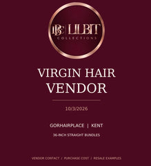 Virgin hair vendor 10/3/26