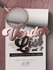 Vendor List 2
